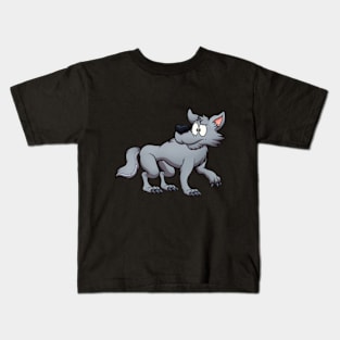 Grey Wolf Kids T-Shirt